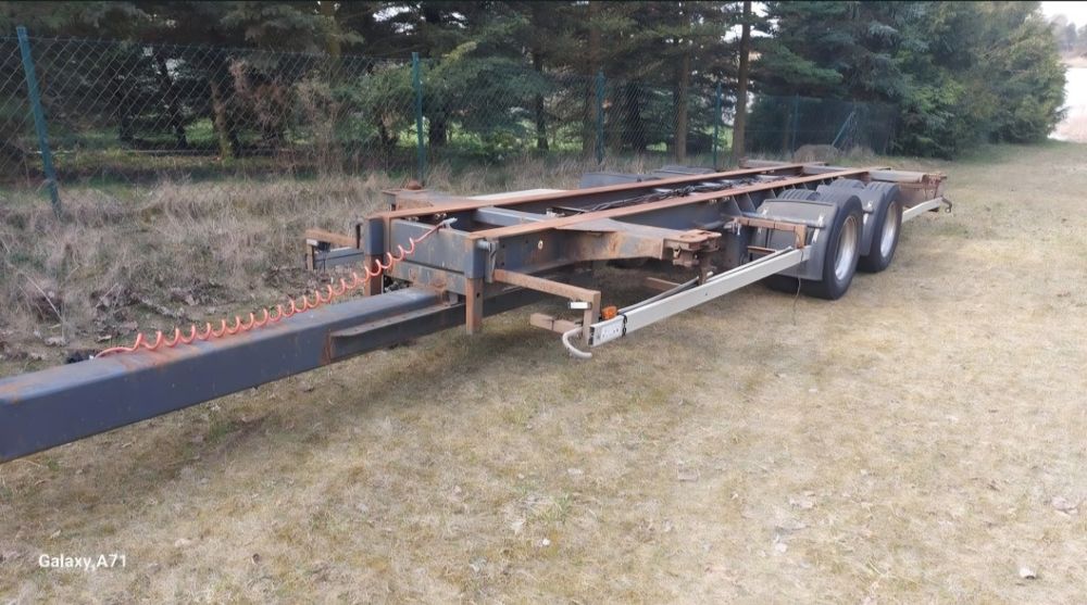 solidna przyczepa KRONE Tandem o DMC 18 ton