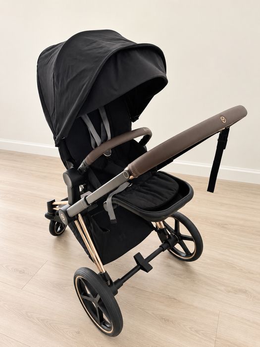 Spacerowka Cybex priam 4.0 rose gold oraz gondola 2.0