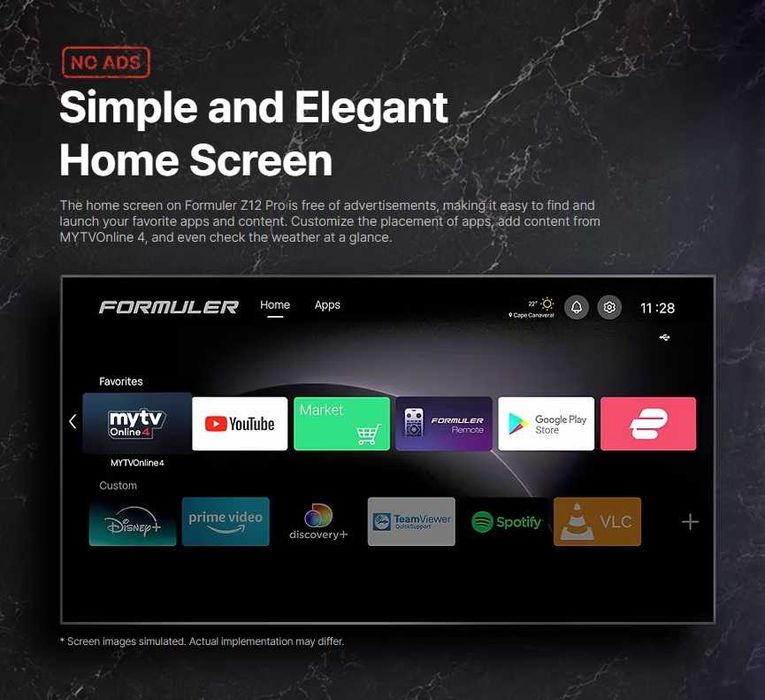 Formuler Z12 PRO BT3 2GB/16GB Full IPTV