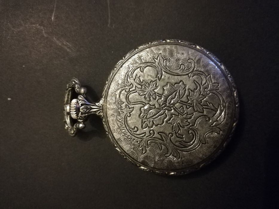 Relógio de bolso Silver-Crown Anti magnetic