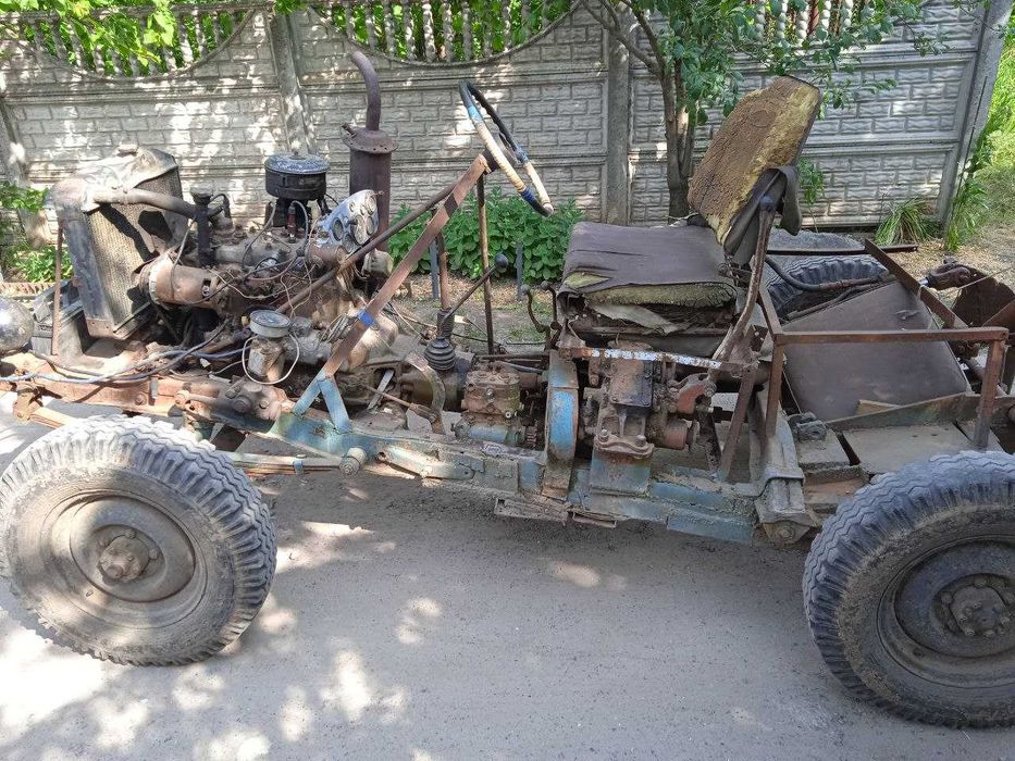 Трактор на базі газ-69