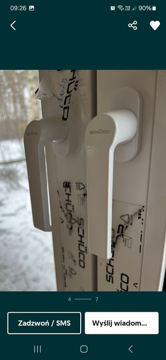 okno tarasowe Schuco