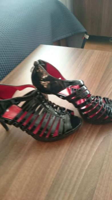 Sandały Wojas że skóry