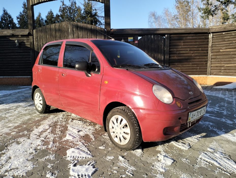 Daewoo matiz на хорошем уверенном ходу