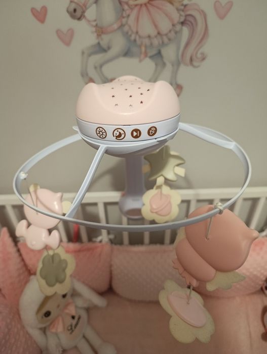 Karuzela muzyczna z projektorem