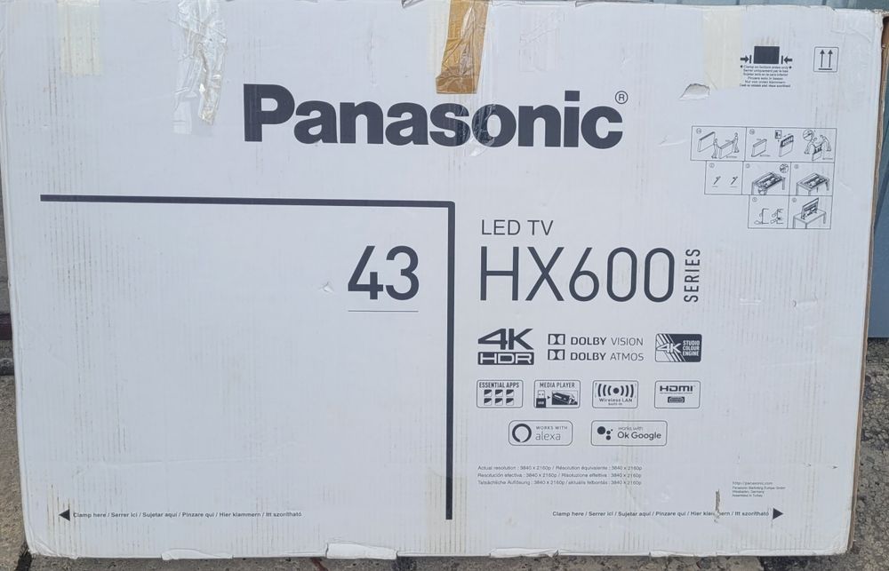 Telewizor LED Panasonic 43 cale 4K Ultra HD Smart TV, WiFi,  gwarancja