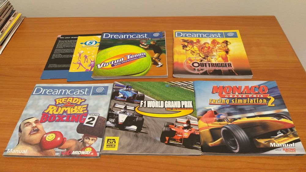 Manuais Dreamcast