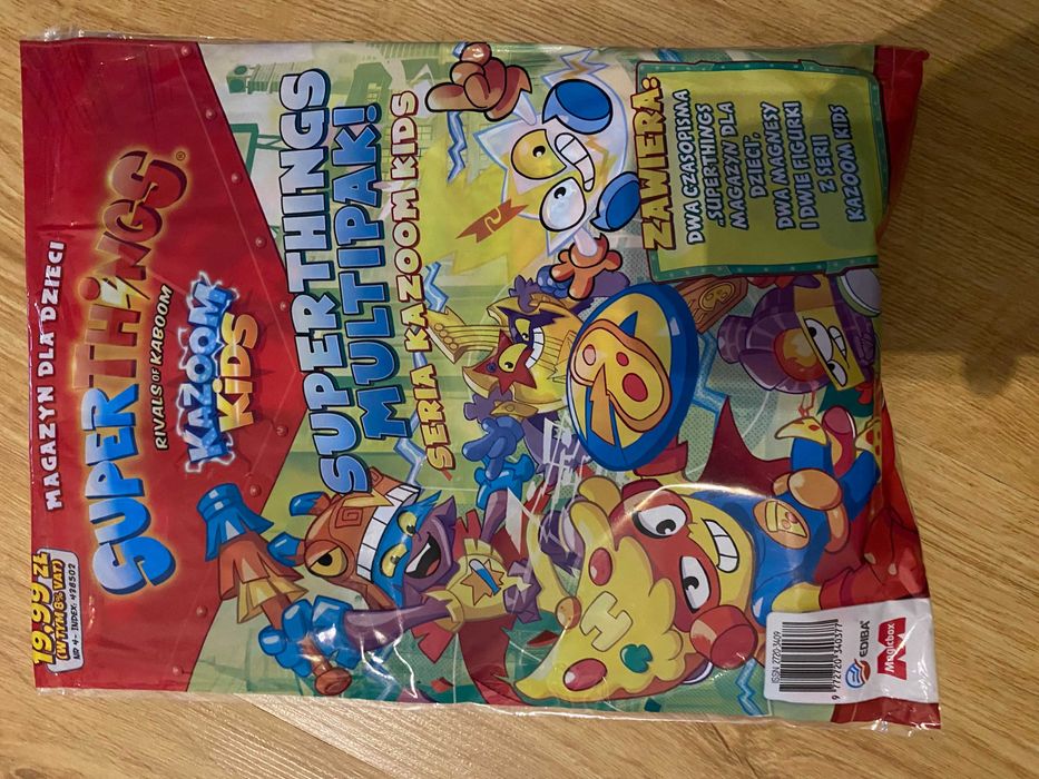 Magazyn Super Things plus 2 figurki Kazoom Kids