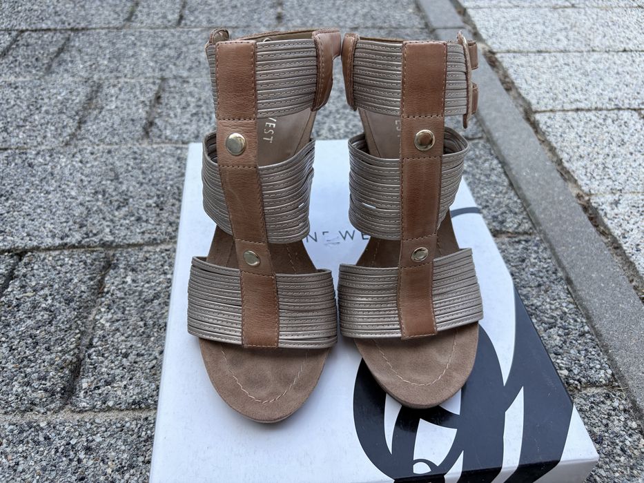 Piekne wysokie buty Nine West 38 jak nowe