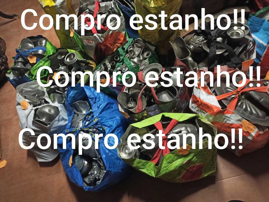 Compramos estanho
