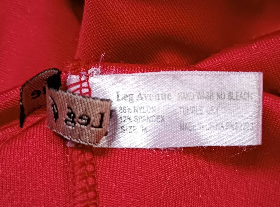 Leg Avenue Новорічний комбінезон стріп місіс Клаус санта Claus