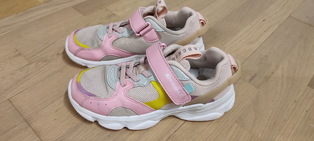 Buty sportowe dziewczęce ABC KIDS w rozmiarze 33 oraz 34