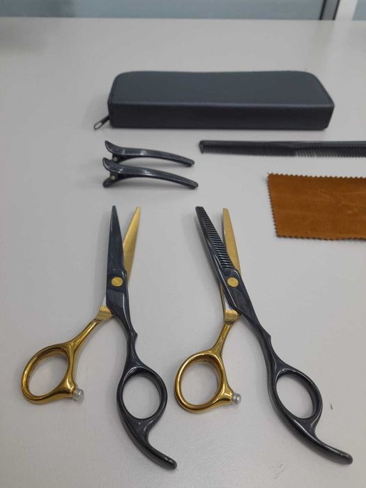 Conjunto de Ferramentos de Cabeleireiro - Kit de 8 Peças