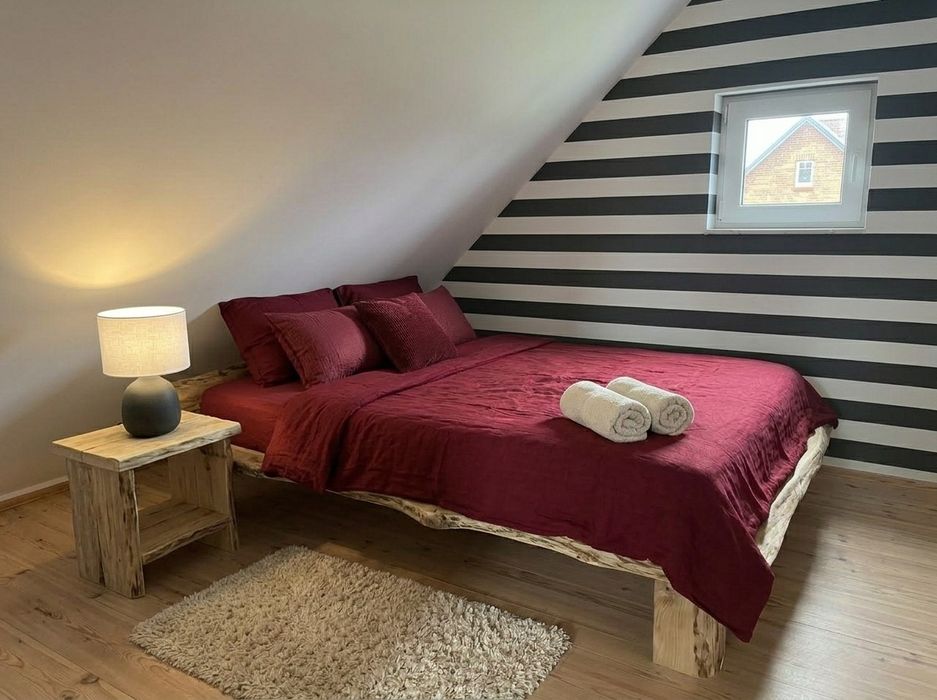 Domek Domki Jacuzzi Sauna Kocioł SPA  Beczka Alpaki Konie