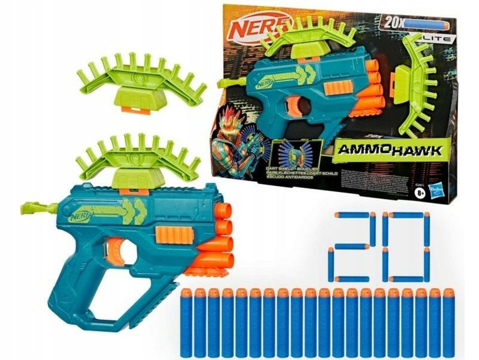 Nerf Rebel OPS Ammohawk etui kartonowe,254x356 mm