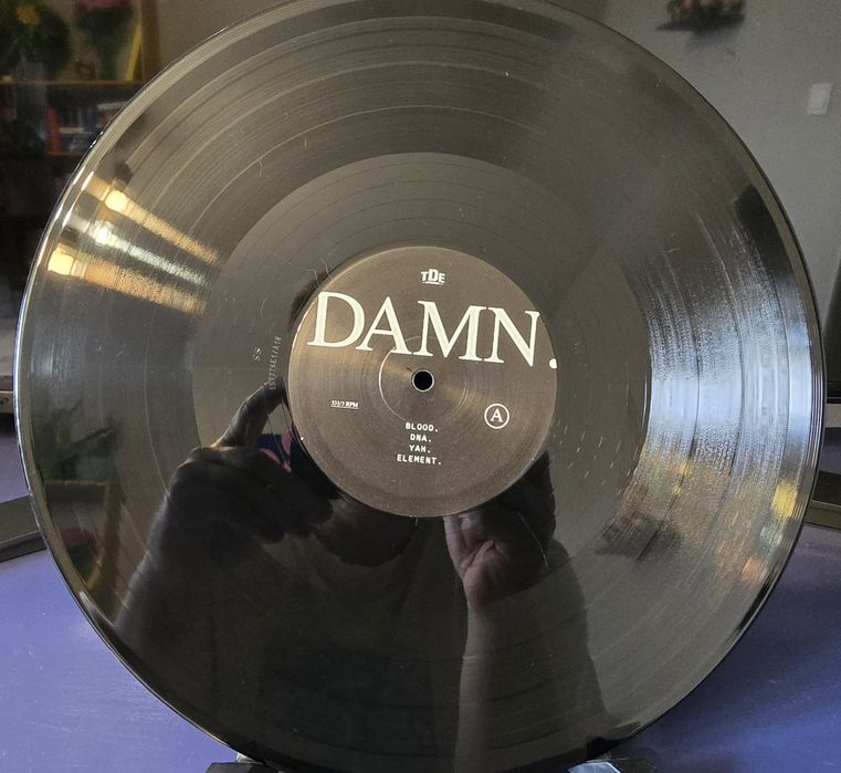 Kendrick Lamar - Damn вінілова платівка mispress mislabeled міслейбл