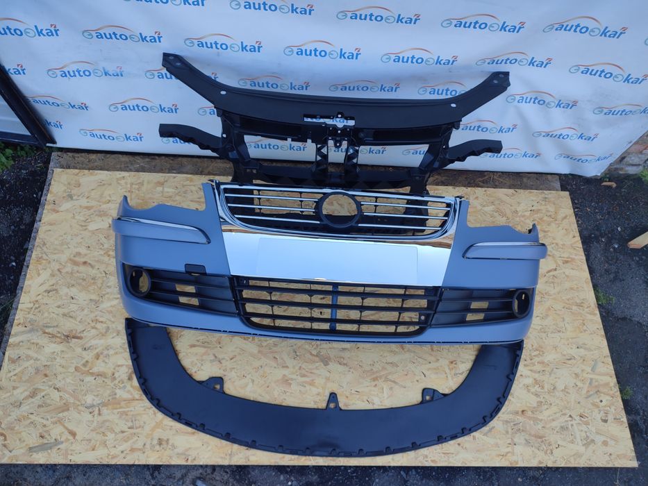 Бампер Volkswagen Touran 07-10р. Ресталінг