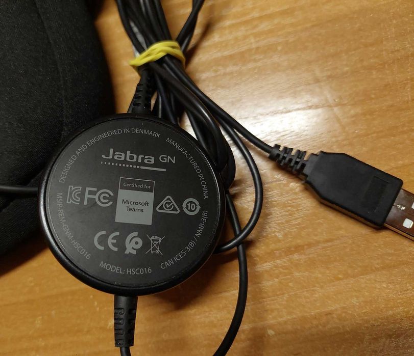 Гарнитура Jabra EVOLVE 20 MS Mono (USB). Гарнітура, моногарнітура для офісу