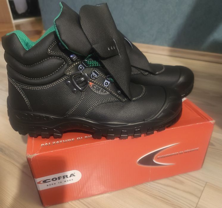 Sprzedam podwyższone buty dla spawacza Cofra r.45