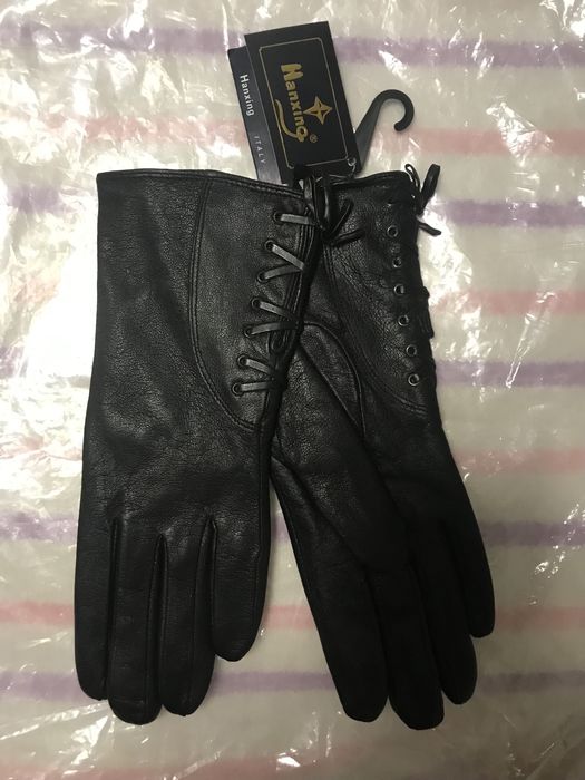 Жіночі шкіряні перчатки Hanxing
