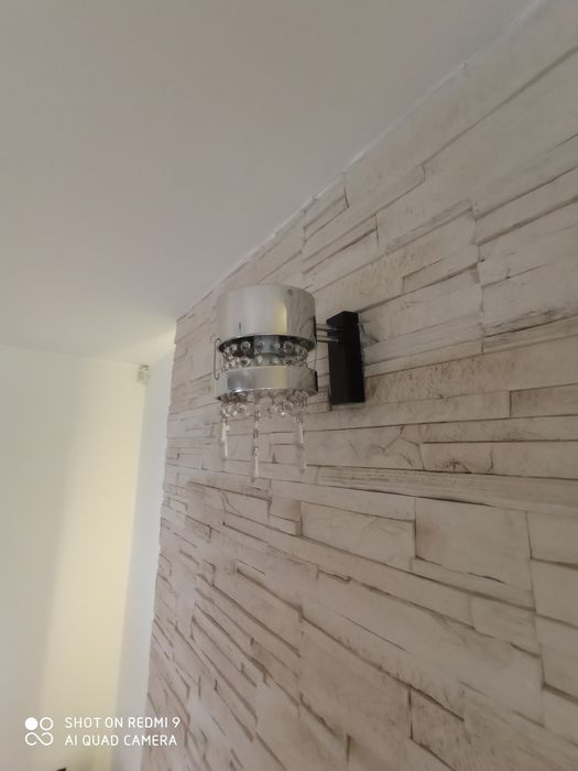 Lampa wisząca z kryształkami