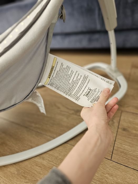 Bujaczek leżaczek Ingenuity regulowany