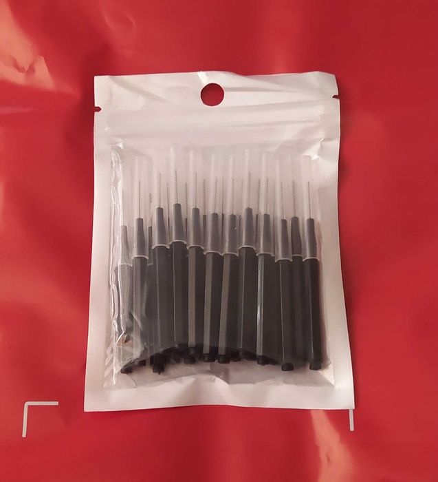 20шт Щіточка щетка йоршик для зубів брекетів щітка