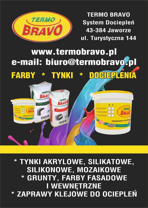 System Dociepleń Styropian 20cm cały zestaw na czyste powietrze tynk