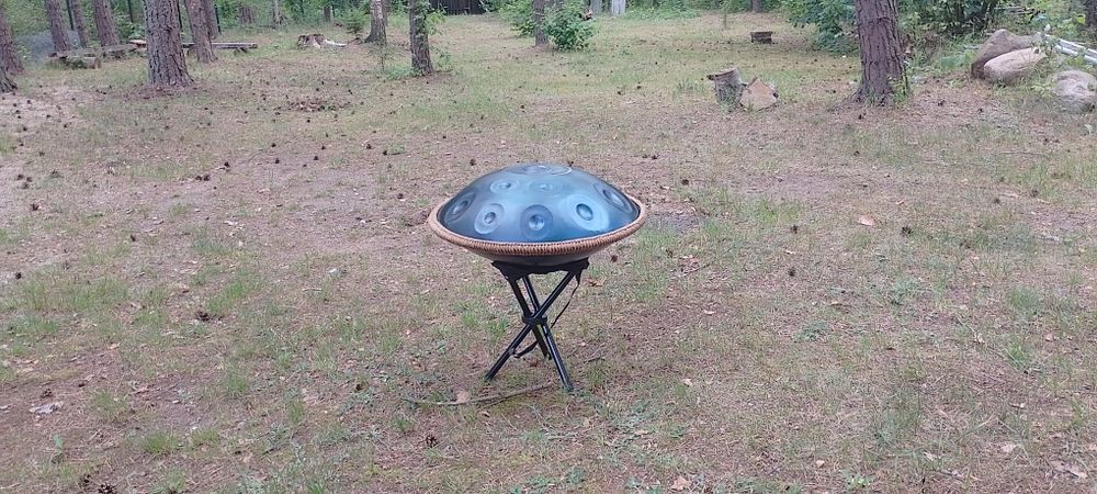 Handpan, handrum 12 tonów 432hz. Tonacja D minor