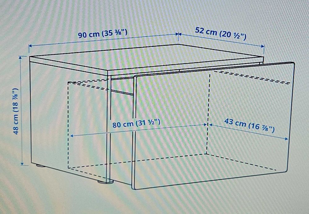 Móvel e Baú quarto criança