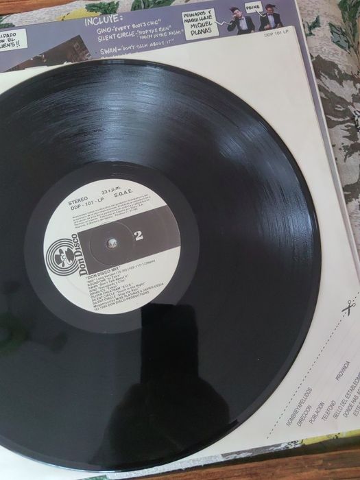 Don DiscoMix, zmiksowany album winylowy Italo disco