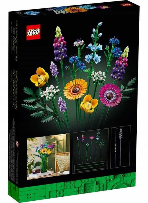 10313 - lego the botanical collection - bukiet z polnych kwiatów