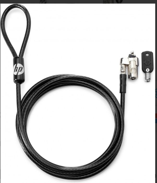 Chave de segurança cadeado HP com 1,83cm cabo