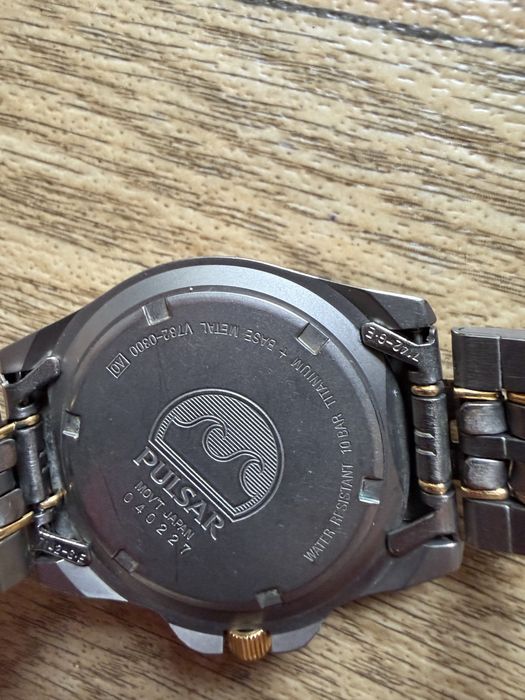 Годинник Pulsar Titanium (water resist 100m)
