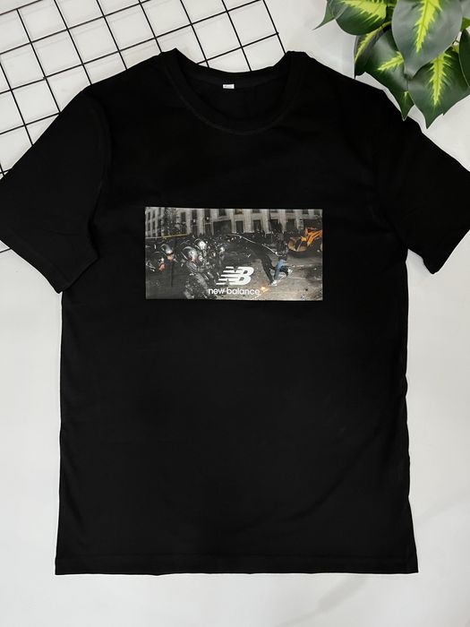 Футболка New Balance з Маляром /Футболка Нью Беланс / New Balance