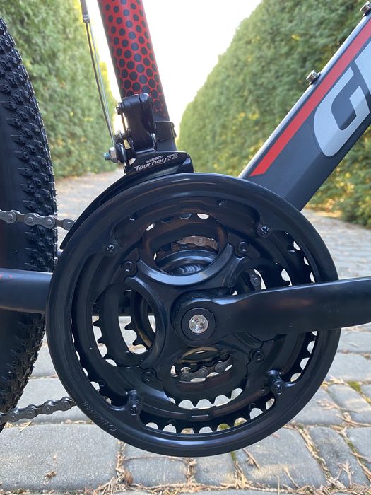 Гірський алюмінієвий велосипед Greenway 26 Black-Red