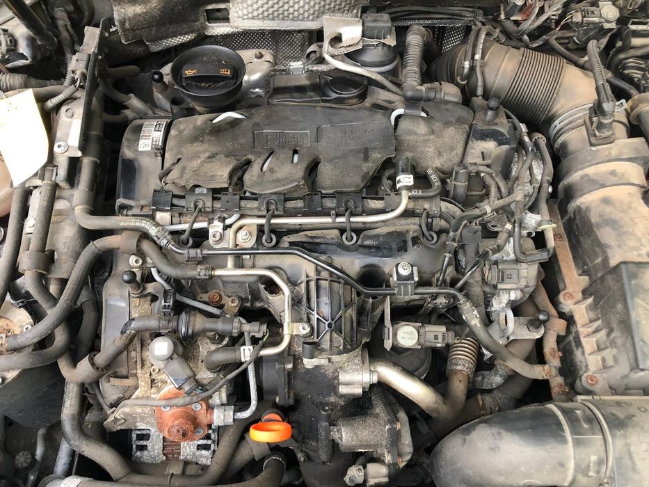 TIGUAN PASSAT B6 GOLF VI 09r 2.0 TDI 140KM SILNIK CBA CBAB KOMPLETNY