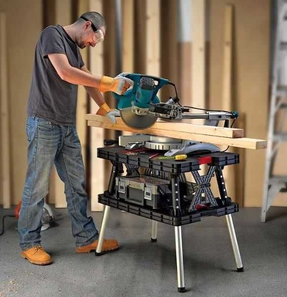 Верстак-стіл переносний KETER 237005 Folding Work Table PRO