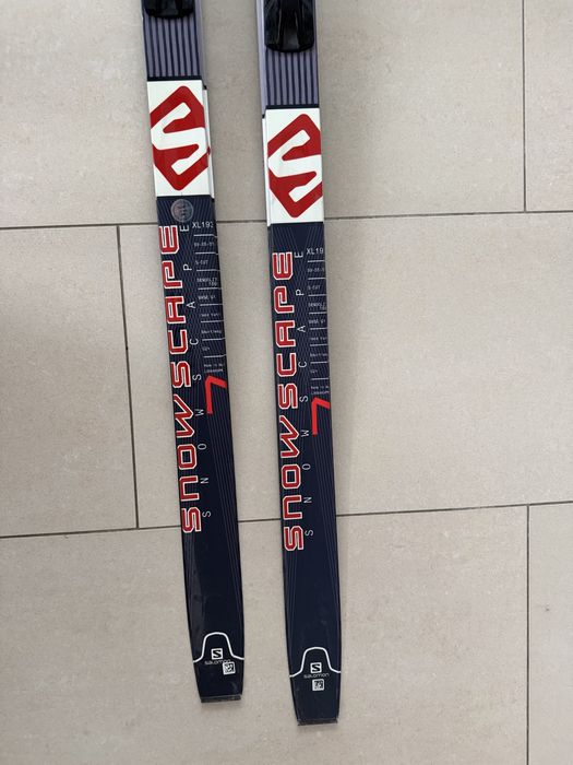 Narty biegowe Salomon XL193 + kijki composite 155