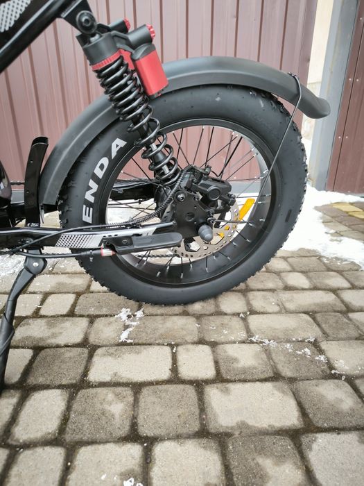 Електровелосипед електрофетбайк Corso Komodo Pro 20" дюймів рама стале
