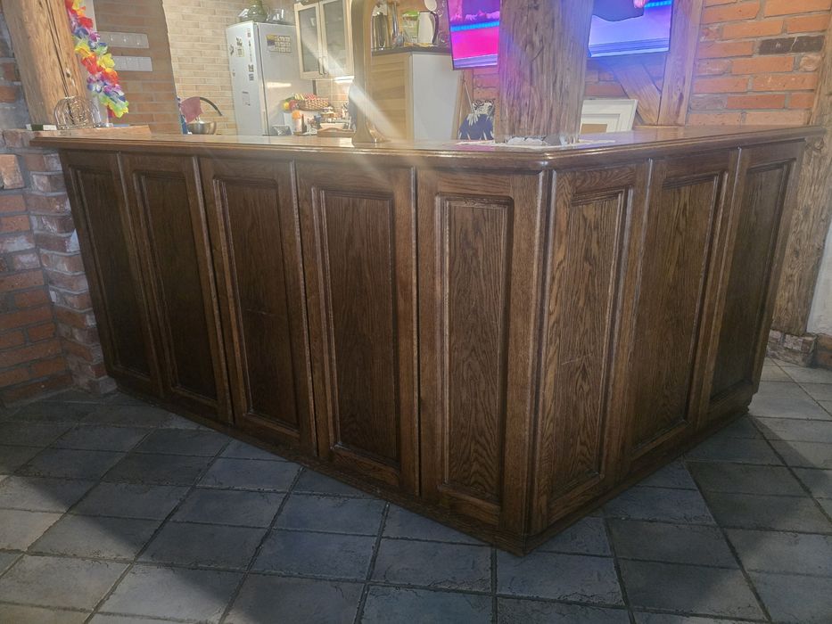 Bufet Bar Lada  lite drewno dąb