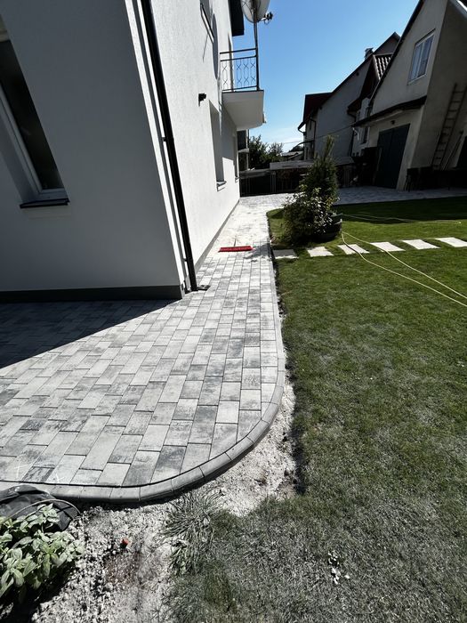 Укладка бруківки