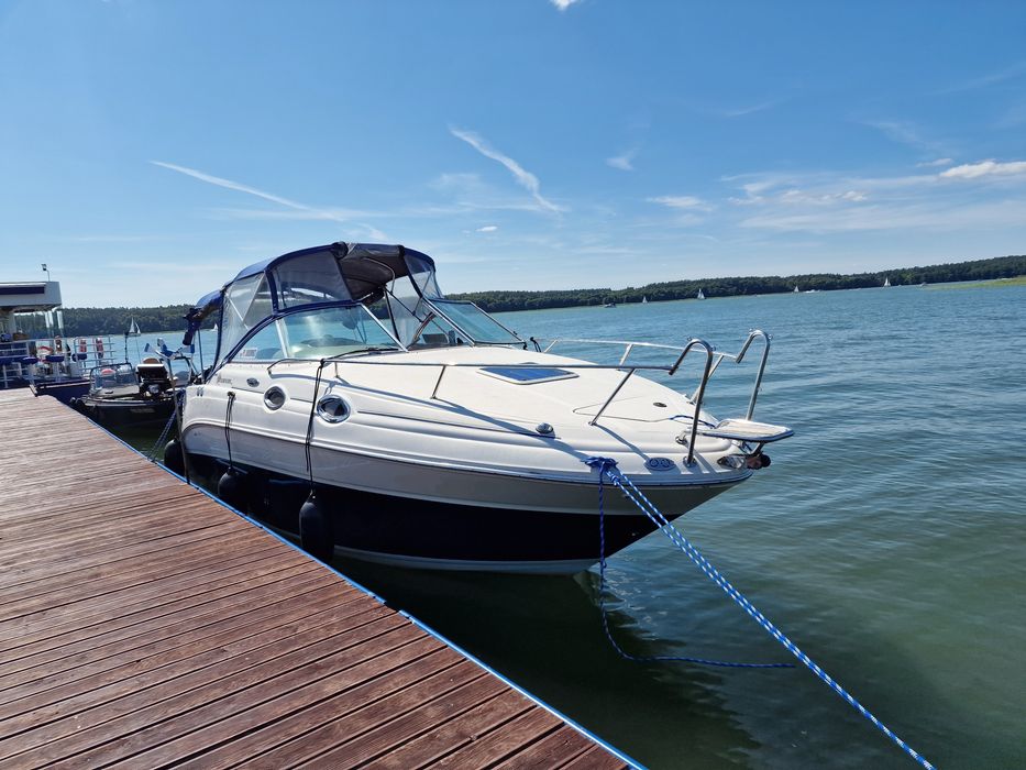 Sea Ray 240 sundancer, 2003 5.0 mpi,bravo 3 + przyczepa - super Stan