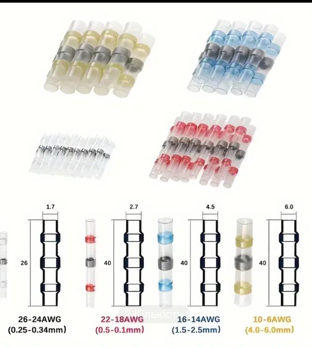 Термотрубка 320 шт.