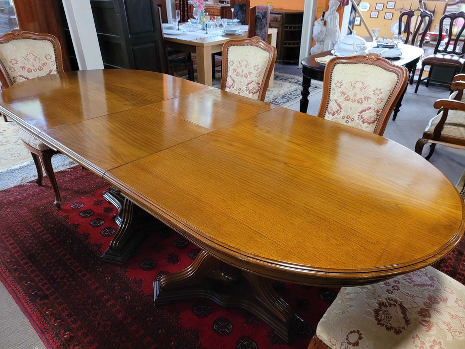 Mesa de sala em madeira - extensível - óptimo estado