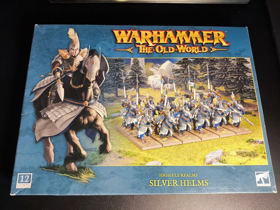 Warhammer Old World High Elf Realms Silver Helms Elves 6 figurek