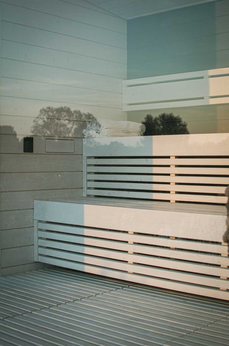 Sauna ogrodowa zewnętrzna