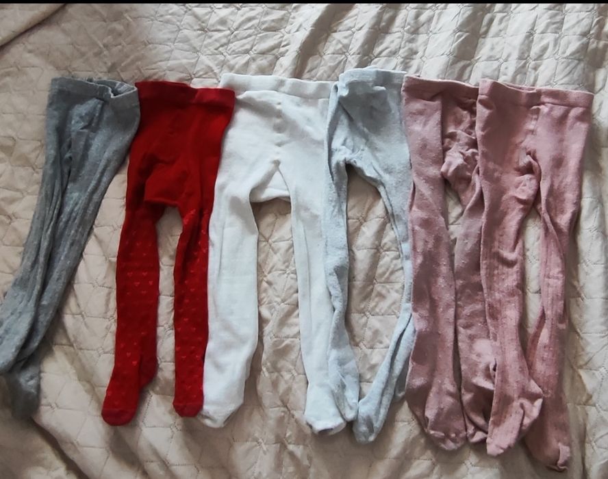 Paka legginsów i sukienek rozm.98