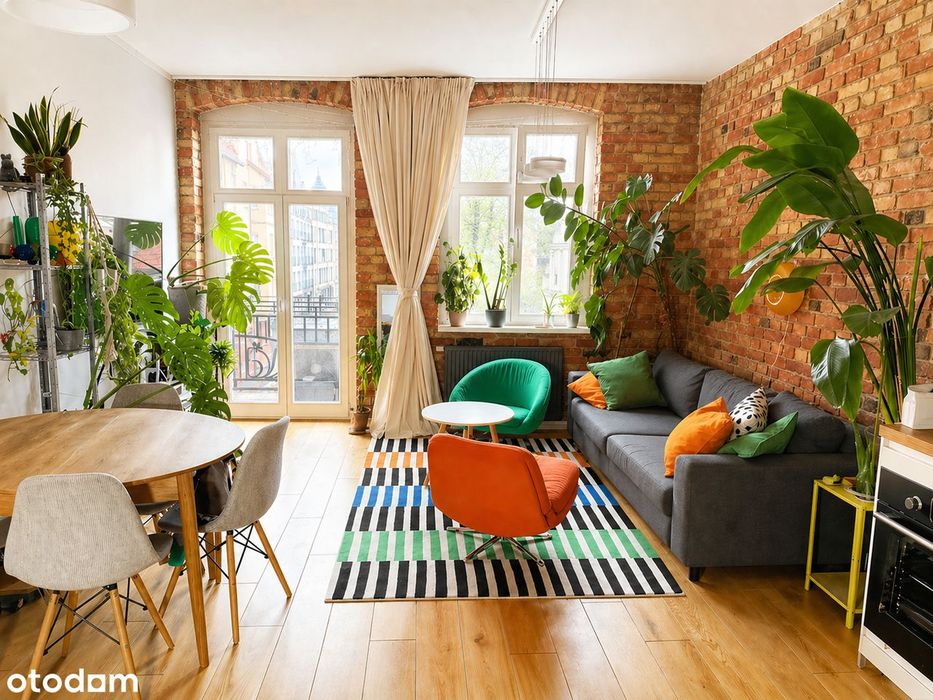 2-pokojowe mieszkanie, balkon, garderoba, klimatyzacja, Poznań, Śródka