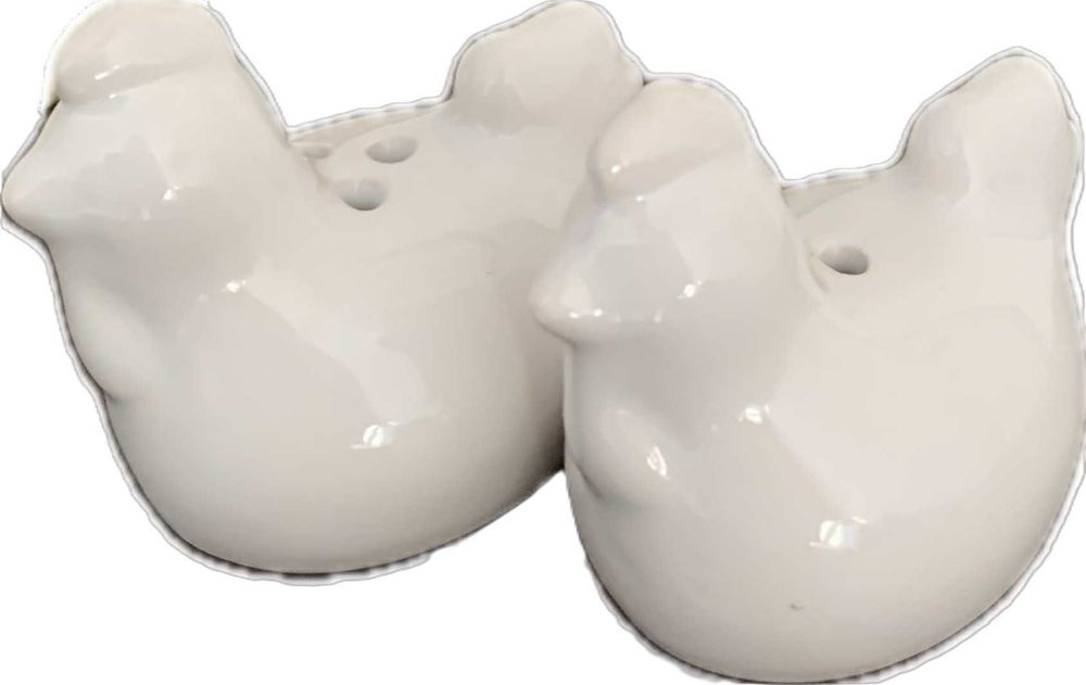 Wielkanoc mała solniczka pieprzniczka ceramiczne kurki do święconki